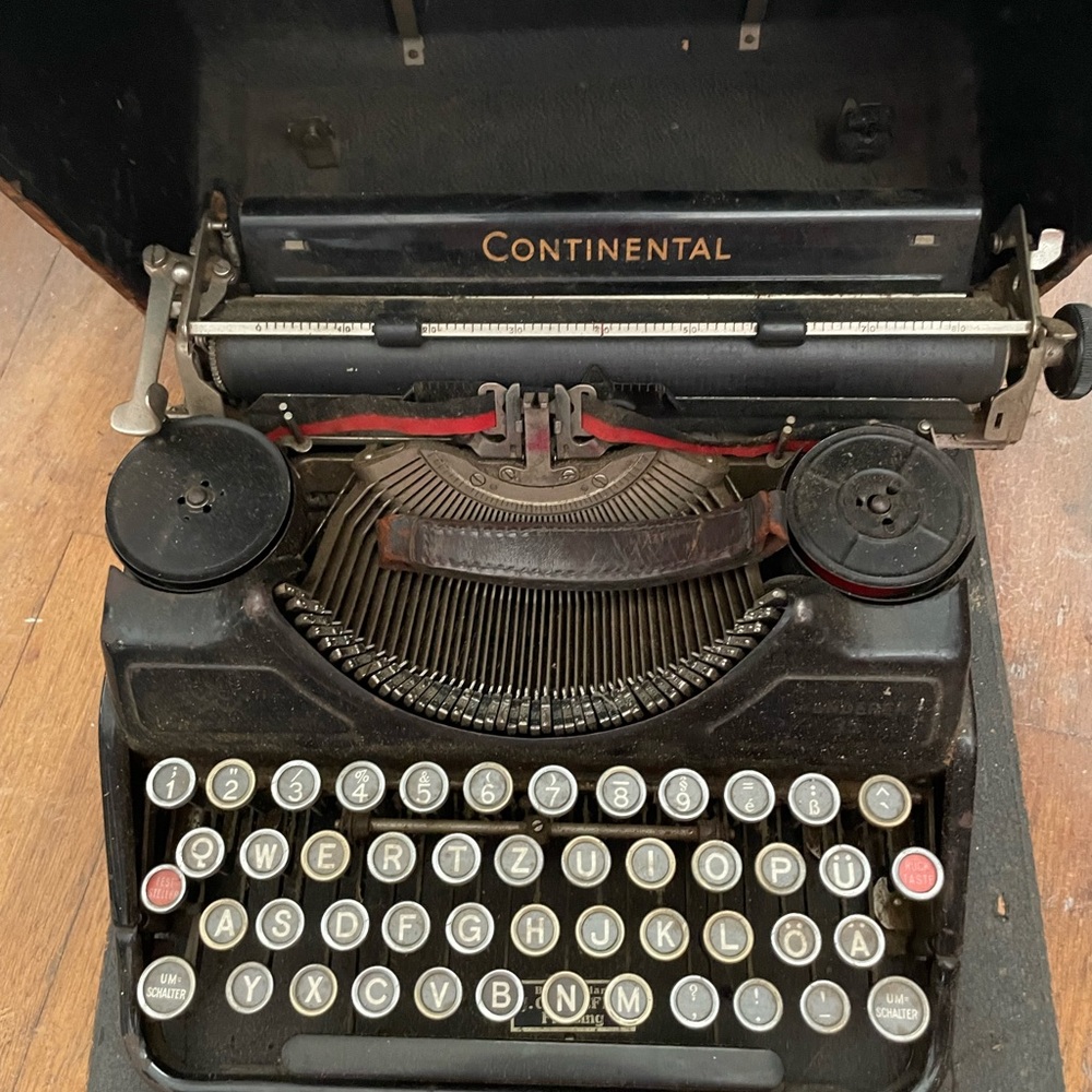 Typewriter, Vintage , metal
